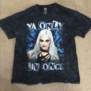 WWE Liv Morgan Mineral Wash Tee XL